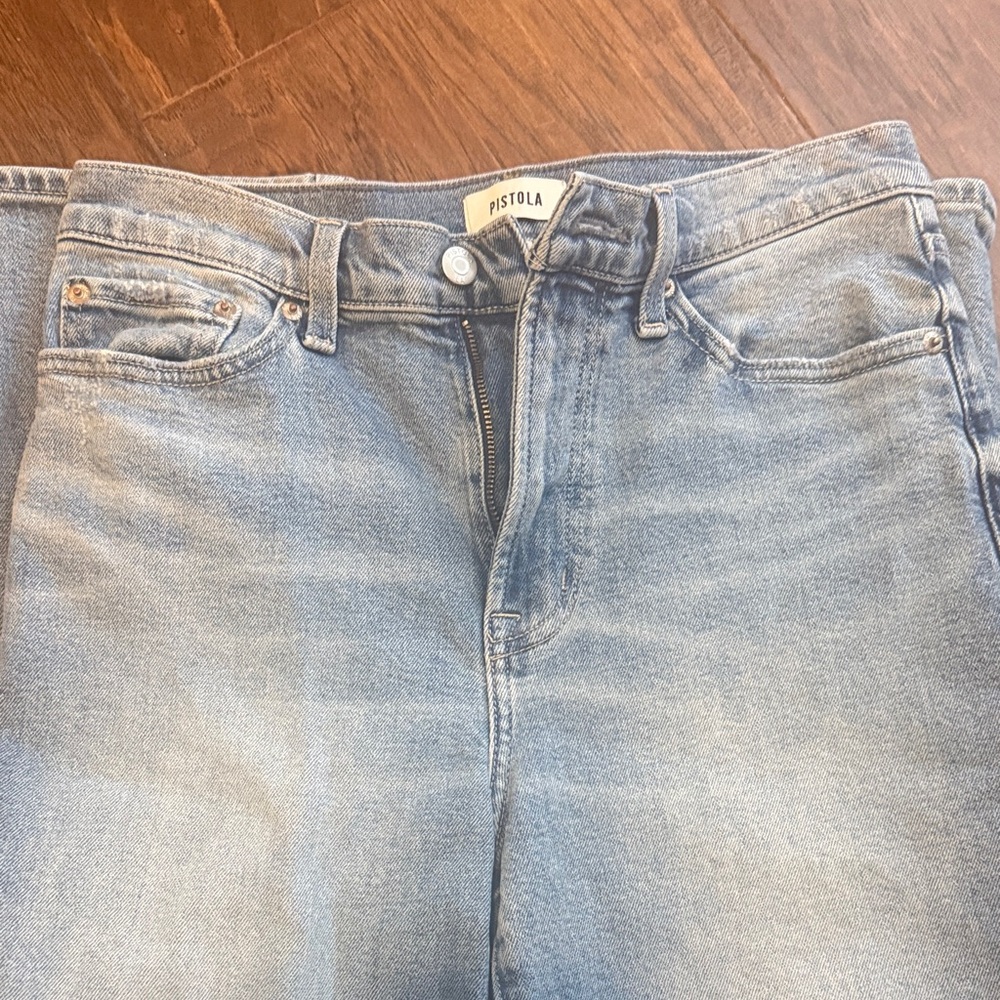 Pistola Sky Blue Denim Pants - Picture 3 of 9